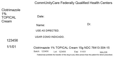 Principal Display Panel - 15 g Tube Label - clotrimazole 01