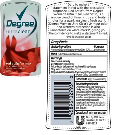 Degree Red Satin 2.6 Oz Pdp (Degreeucredsatin2pt6)