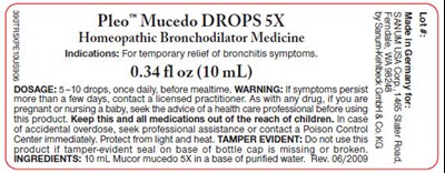 Principal Display Panel - 10 mL Label - pleo mucedo 01