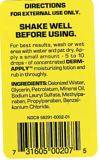 Der-apply Unsented Back (Snuva Derm Un 6oz Back)