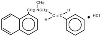 Chemical Structure (Naftin 01)