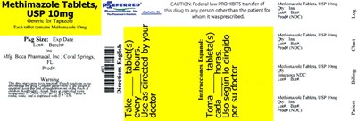 methimazole-tab-3.jpg Methimazole Tablets, USP 10mg - methimazole tab 3