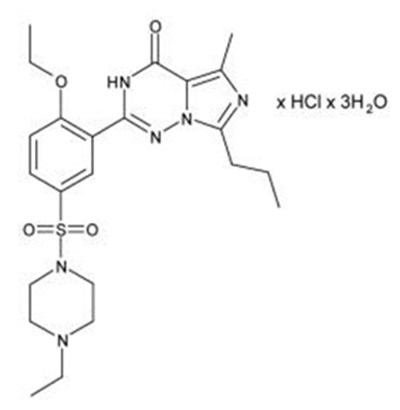 Chemical Structure (Vardenafil Figure 1)