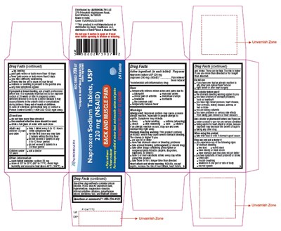 naproxen-fig2.jpg PACKAGE LABEL-PRINCIPAL DISPLAY PANEL - 220 mg (24 Tablets Carton Label) - naproxen fig2