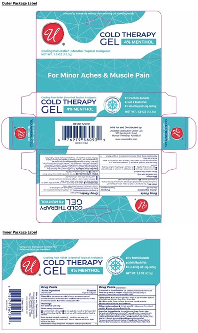 4% Menthol Cold Therapy Gel (52000442 2)