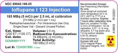 R122021 Vial Label (Ioflupane I 123 5)