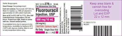Principal Display Panel (500 mg/10 mL Vial-Label)