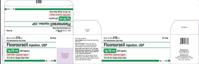Principal Display Panel -1 G/20 mL Vial Carton (Fluorouracil Inj 20ml Carton)