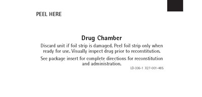 Drug Chamber Label (Ceftriaxone And Dextrose In Duplex 11)