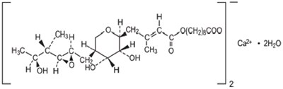 Chemical Structure - mupirocin 01