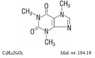 Structural Formula (Butalbital Acetaminophen And Caffeine 03)