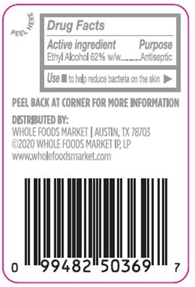 Refreshing Gel Hand Sanitizer Label (Image 02)