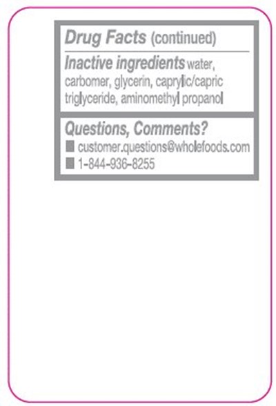 Refreshing Gel Hand Sanitizer Label (Image 03)