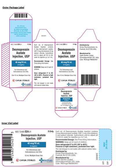 Desmopressinacetate (72485524 2)