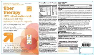 Up And Up Fiber Therapy 100%natural Psyllium Husk (51572pvlr)