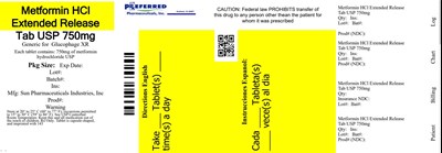 spl-metformin-750-mg.jpg Metformin HCl Extended Release Tab USP 750mg - spl metformin 750 mg