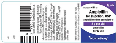 2g-label - 72603 454 2g ampicillin