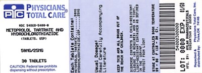 Image Of 50 mg/25 mg Package Label (5400)