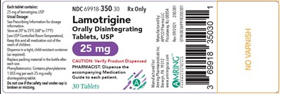 lamotrigine-25.jpg 30's bottle pack - lamotrigine 25