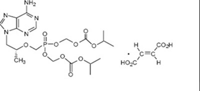 Tenofovirdisoproxilfumaratestructure.jpg Tenofovirdisoproxilfumaratestructure - Tenofovirdisoproxilfumaratestructure