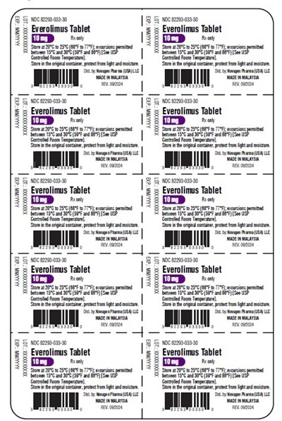 10's Blister Label (10 mg 10 Blister)
