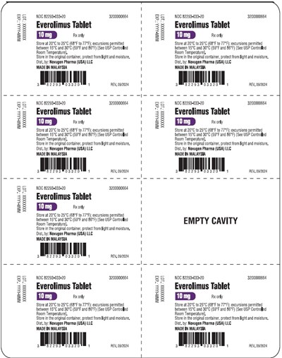 7's Blister Label (10 mg 7 Blister)