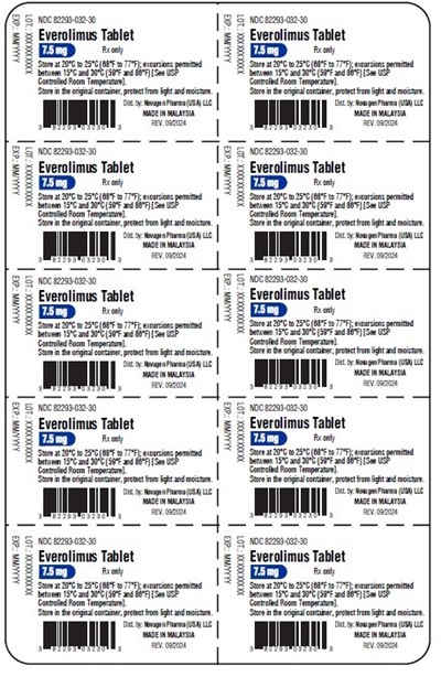 10's Blister Label (7 5 mg 10 Blister)