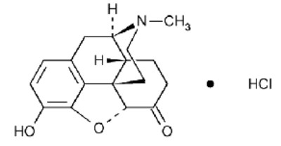 Structure (Hydromorphone Hydrochloride Injection Usp   Anda 1)