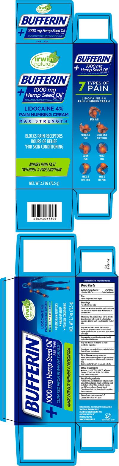 PRINCIPAL DISPLAY PANEL - 76.5 g Tube Carton - bufferin 01