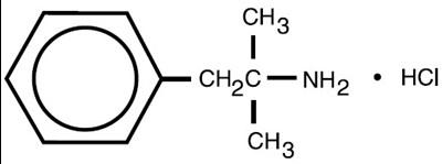 Chemical Structure (Phentermine 01)