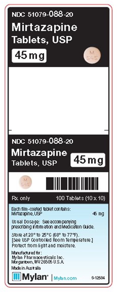 image-05.jpg Mirtazapine 45 mg Tablets Unit Carton Label - image 05