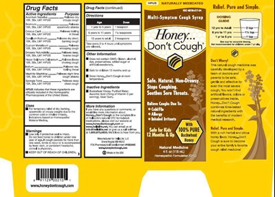 Honey Dont Cough Carton (Honeydontcoughcarton)