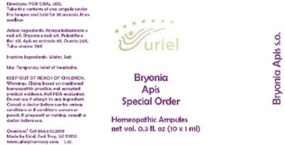 Bryoniaapisspecialorderampules