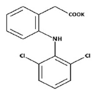 Chemical Structure (Diclofenac 01)