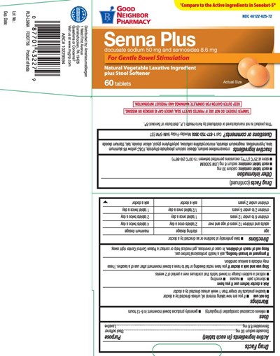 Docusate Sodium 50 mg, Sennosides 8.6 mg (Senna S Orange Tablets Tcb 1)