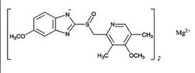 Omeprazole Magnesium Chemical Structure (Talicia 03)