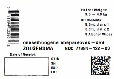 3.6 - 4.0 kg Kit Variable Label - zolgensma 06
