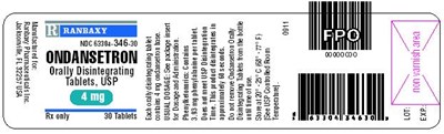 Bottle Label 4 mg (Ondanbtlbl4mg)