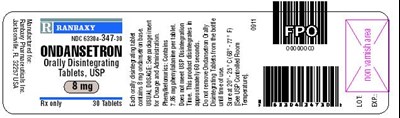 Bottle Label 8 mg (Ondanbtlbl8mg)
