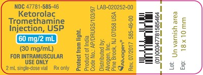 Package Label ? Principal Display Panel ? Vial Label (60mg 2ml Vial)