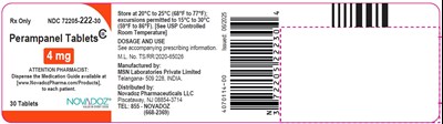 peram-tabs-4mg-30s-cntr-label - peram tabs 4mg 30s cntr label