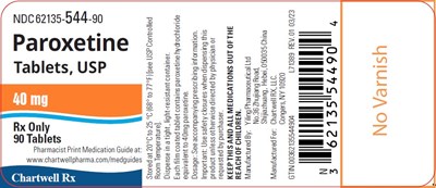 image description - peroxetine tab 40mg