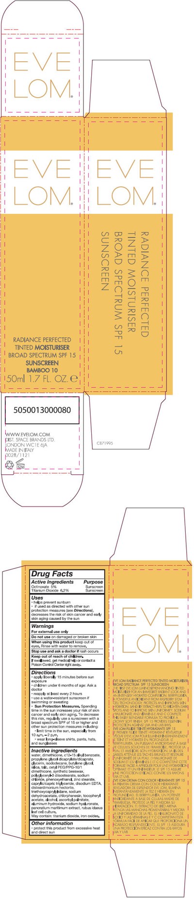 Principal Display Panel - 50 ml Tube Carton - Bamboo 10 - radiance 03