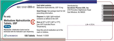 methadone 10 mg 100s