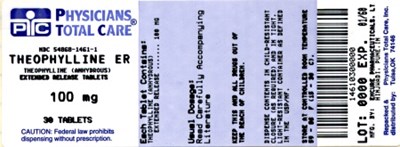 image of 100 mg label - 1461