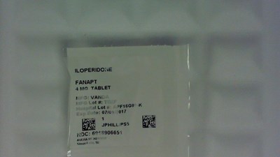 Iloperidone 4 mg tablet - 6918906651