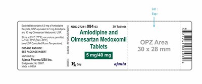 amlodipine and olmesartan 5 40