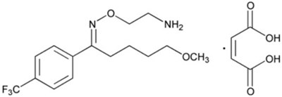 Chemical Structure - fluvoxamine 01