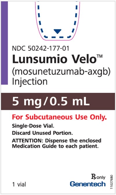 Principal Display Panel (5 mg/0.5 mL Vial Carton)