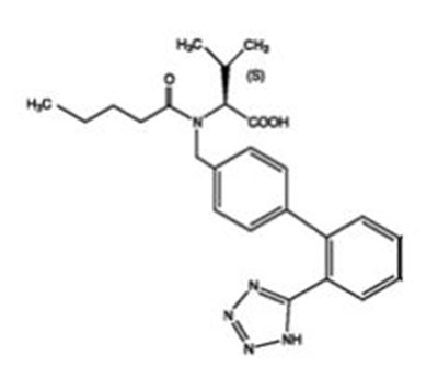 Structural Formula (Valsartan And Hctz Tabs 7)